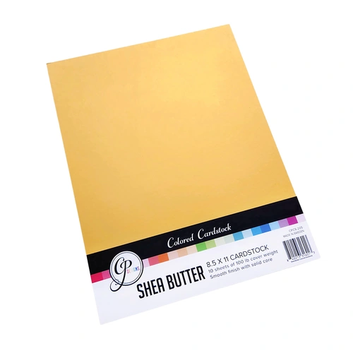 Catherine Pooler Colored Cardstock -  Shea Butter 