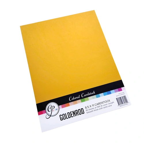 Catherine Pooler Colored Cardstock -  Goldenrod 