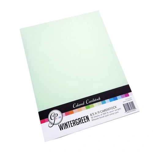 Catherine Pooler Colored Cardstock -  Wintergreen 