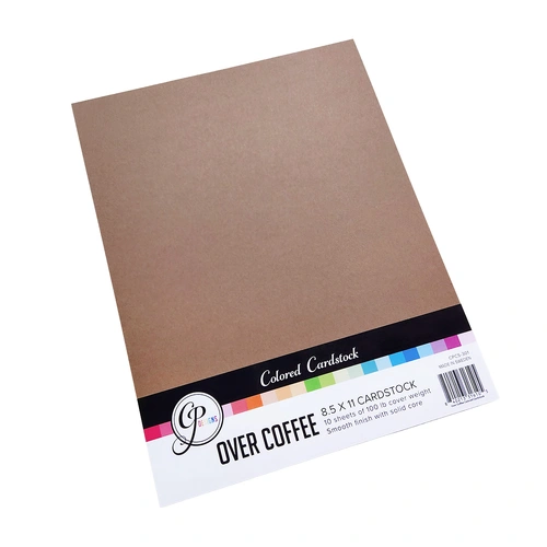 Catherine Pooler Colored Cardstock -  Over Coffee 