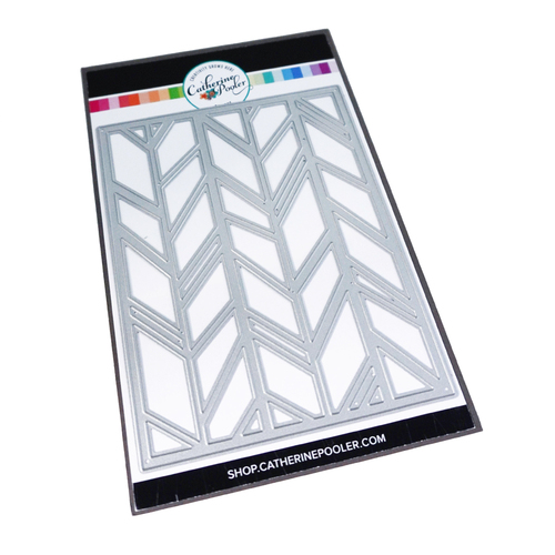 Catherine Pooler Chic Chevron Cover Plate Die