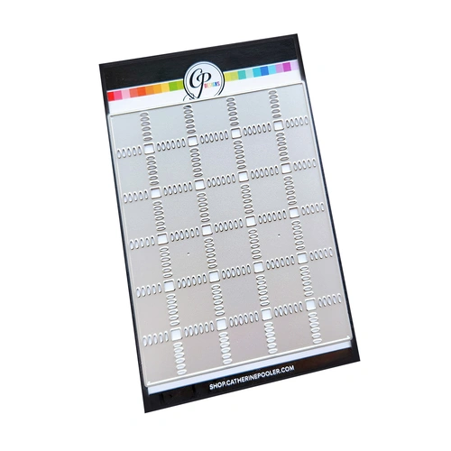 Catherine Pooler Country Plaid Cover Plate Die