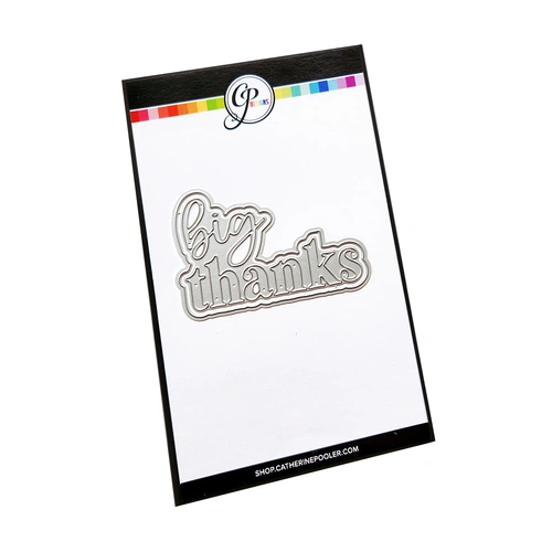 Catherine Pooler Big Thanks Word Die