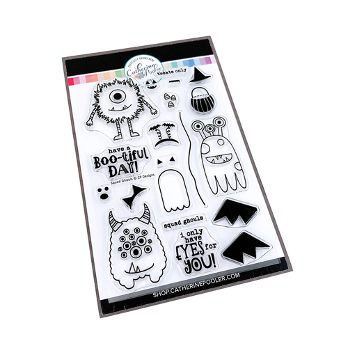 Catherine Pooler Squad Ghouls Stamp Set
