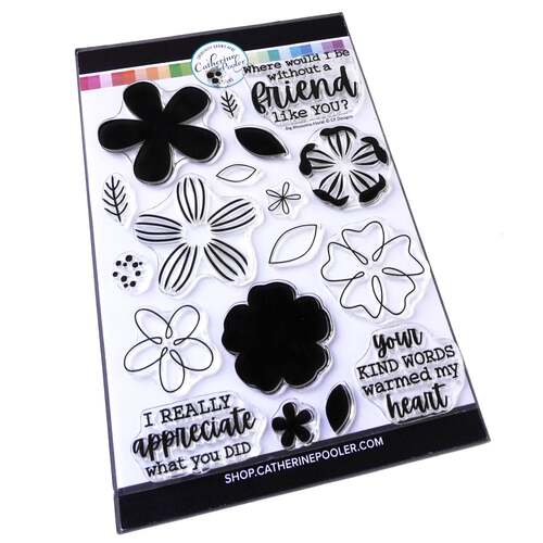 Catherine Pooler Big Blossoms Stamp Set