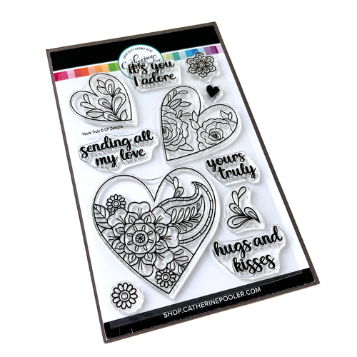 Catherine Pooler Yours Truly Stamp Set