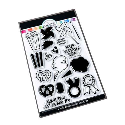 Catherine Pooler Admit Two Stamp Set 