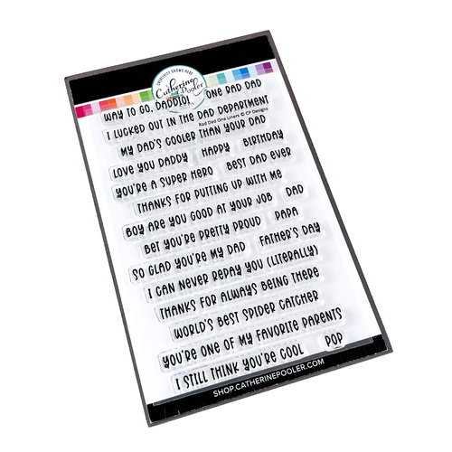 Catherine Pooler Designs Rad Dad One Liners Stamp Set 