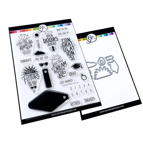 Catherine Pooler Open Doors Ahead Stamp & Die Bundle
