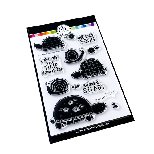 Catherine Pooler Turtle Time Stamp Set