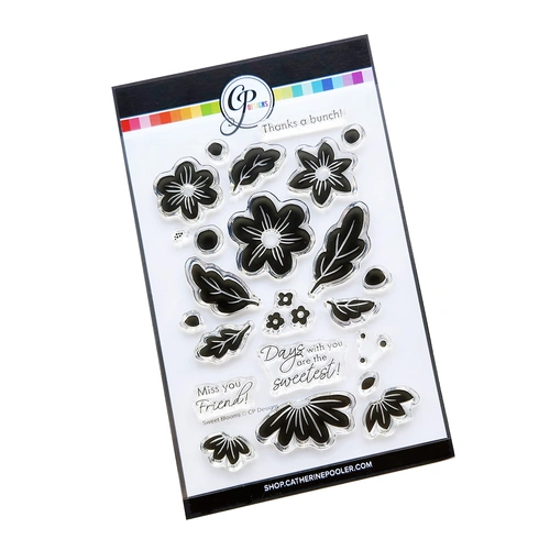 Catherine Pooler Sweet Blooms Floral Stamp Set