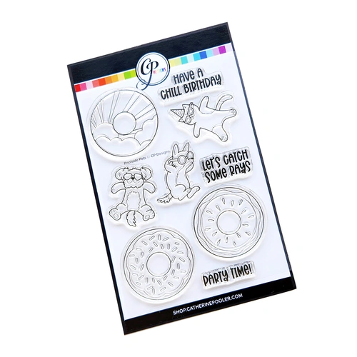 Catherine Pooler Poolside Pets Stamp Set
