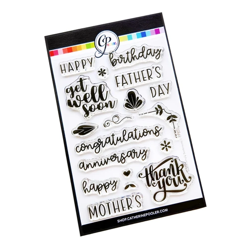 Catherine Pooler Stated Simply Sentiments Stamp Set