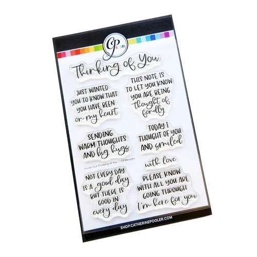 Catherine Pooler Inside Out Thinking of You Sentiments Stamp Set