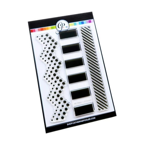 Catherine Pooler Yay Stripes Stamp Set 10 Year Anniversary Edition
