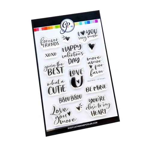 Catherine Pooler More Amor Sentiments Stamp Set