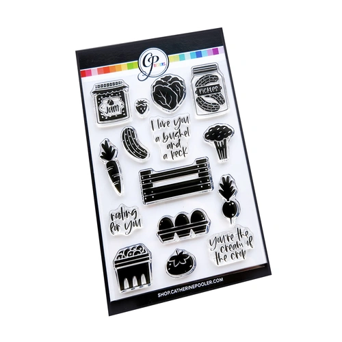 Catherine Pooler Farmers Market Stamp Set