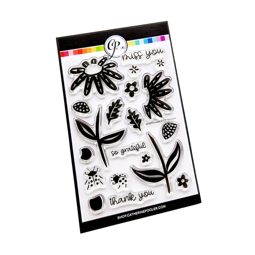 Catherine Pooler Wild Flowers Stamp Set