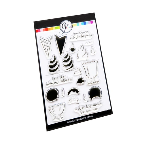 Catherine Pooler Another Trip Around the Sun-dae Stamp Set
