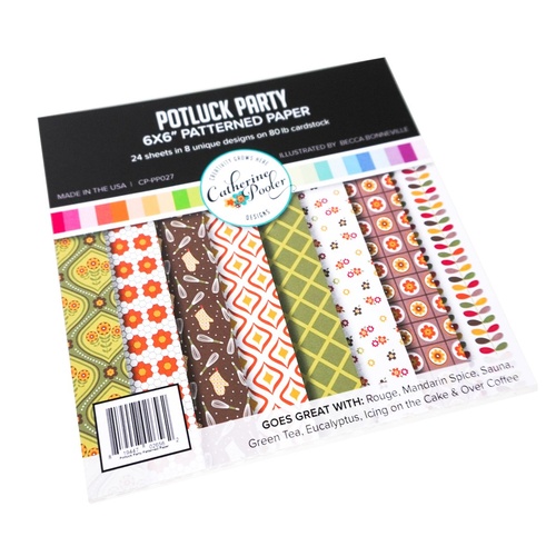 Catherine Pooler Potluck Party Patterned Paper