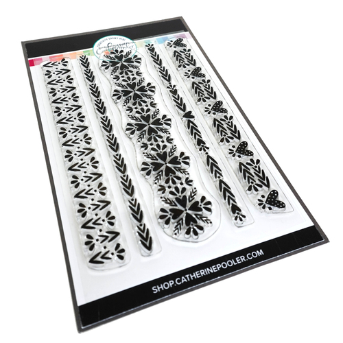 Catherine Pooler Nordic Borders Stamp Set