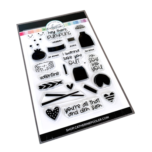 Catherine Pooler Hey There Dumpling Stamp Set
