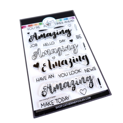 Catherine Pooler Hello Amazing Stamp Set