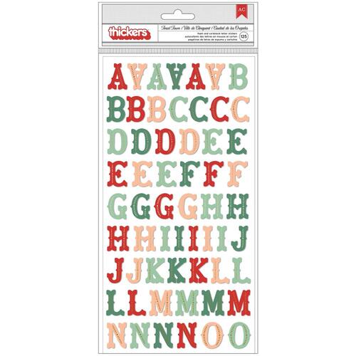 Crate Paper Tinsel Town Alphabet Thickers Stickers