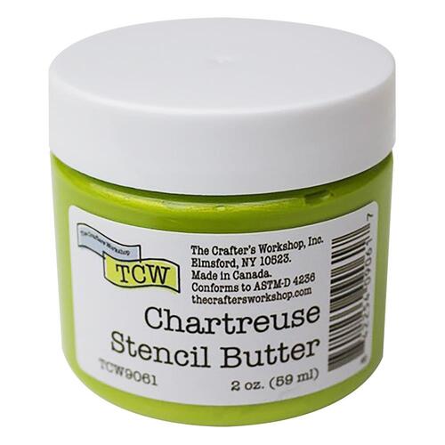 The Crafters Workshop Chartreuse Stencil Butter