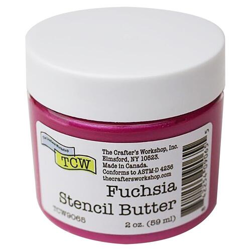 The Crafters Workshop Fuchsia Stencil Butter