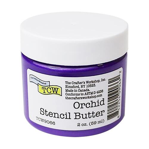 The Crafters Workshop Orchid Stencil Butter