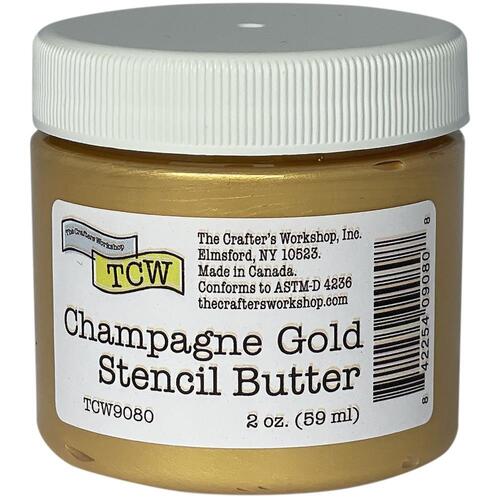 The Crafters Workshop Champagne Gold Stencil Butter