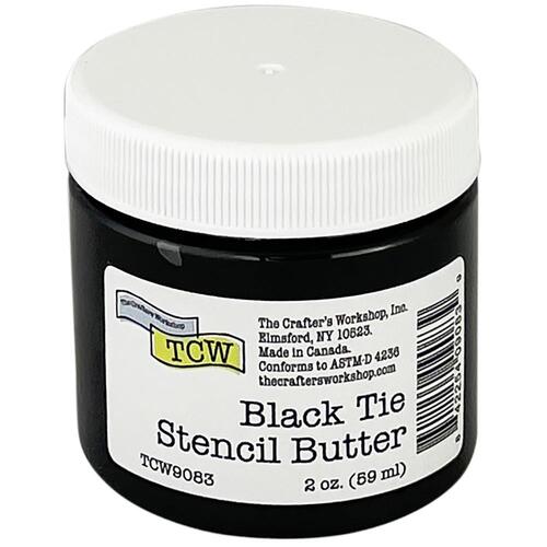 The Crafters Workshop Black Tie Stencil Butter