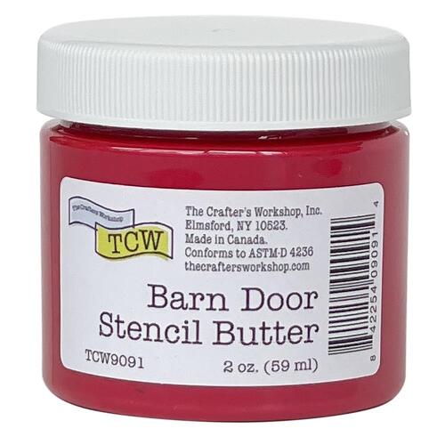 The Crafters Workshop Barn Door Stencil Butter