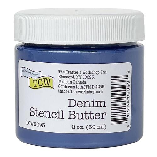 The Crafters Workshop Denim Stencil Butter