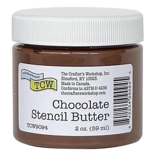 The Crafters Workshop Chocolate Stencil Butter