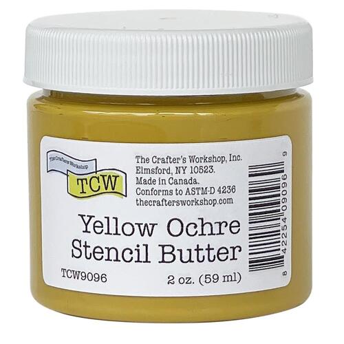 The Crafters Workshop Yellow Ochre Stencil Butter