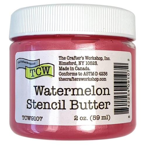 The Crafters Workshop Watermelon Stencil Butter