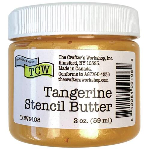 The Crafters Workshop Tangerine Stencil Butter