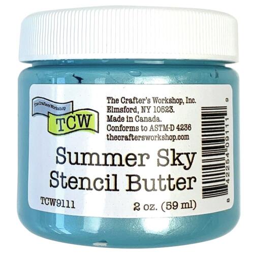 The Crafters Workshop Summer Sky Stencil Butter
