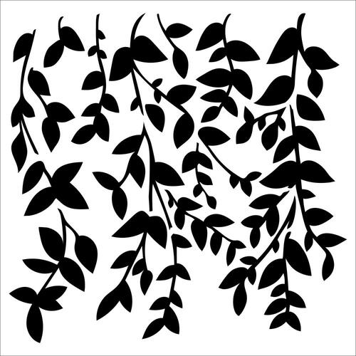 The Crafters Workshop Hanging Vines Stencil