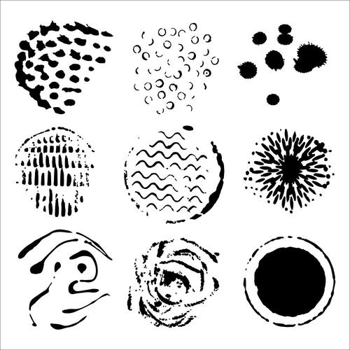 The Crafters Workshop Encircled Stencil