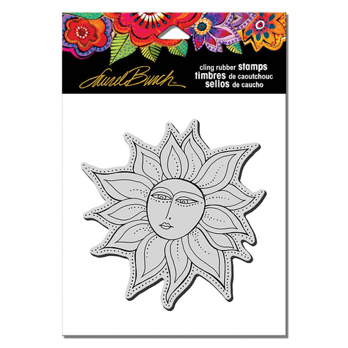 Stampendous Cling Stamp Sister Sun by Laurel Burch