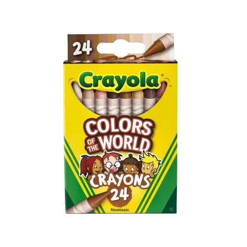 Crayola Colors of the World Crayons 24pc