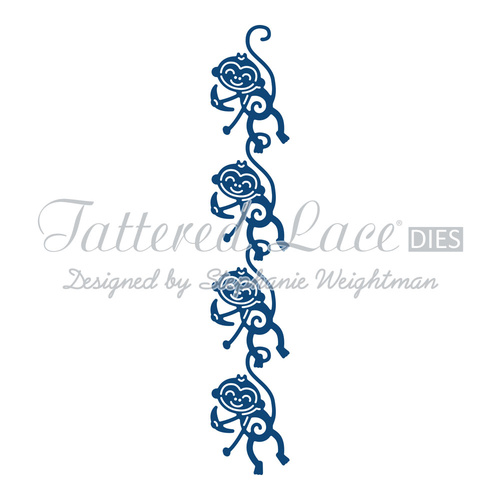 Tattered Lace Die Monkey Border 