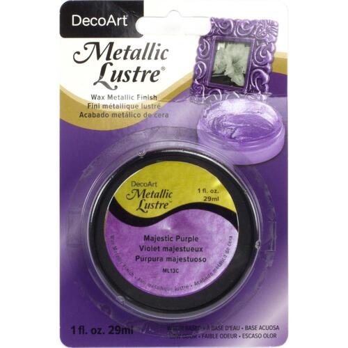 DecoArt Majestic Purple Metallic Lustre Wax