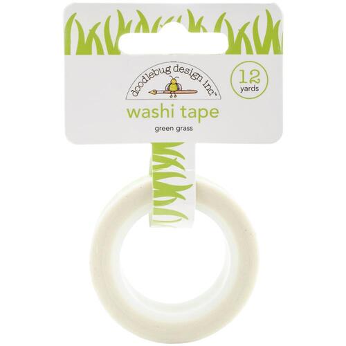 Doodlebug Green Grass Washi Tape
