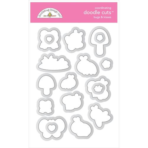 Doodlebug Bugs & Kisses Doodle Cuts Die