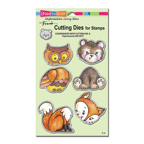 Stampendous Die Set Woodland Friends 