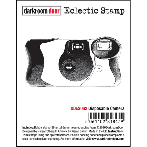 Darkroom Door Eclectic Stamp - Disposable Camera